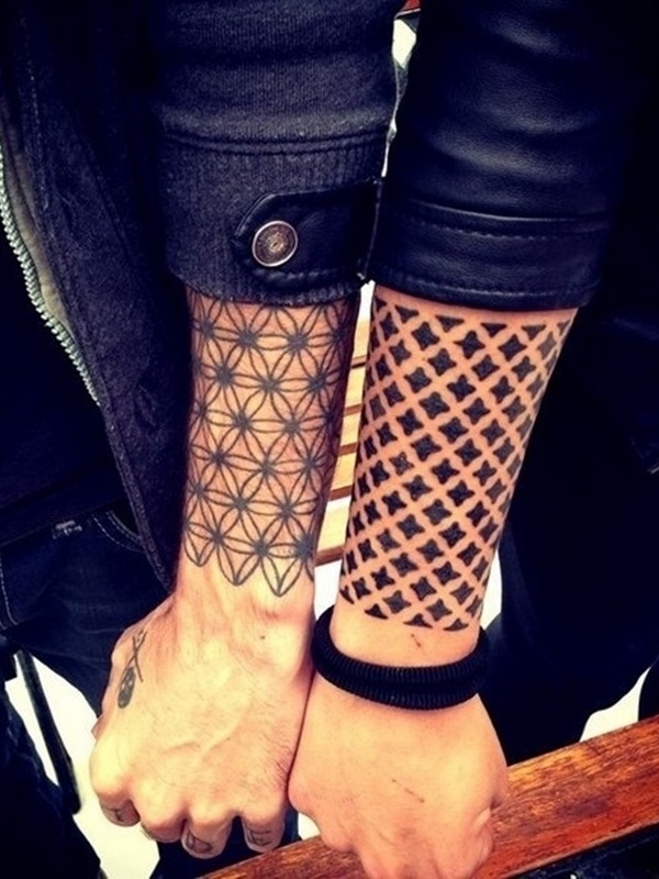 Geometric Square Tattoo