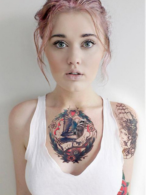 Shoulder tattoos for girls