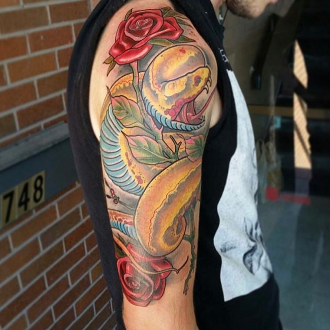 snake tattoo