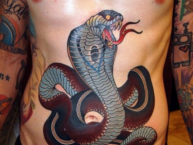 snake tattoo