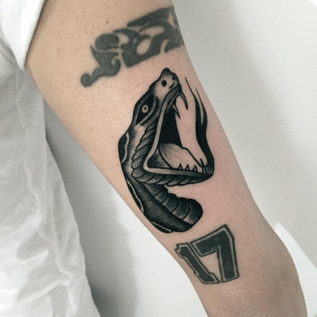 snake tattoo