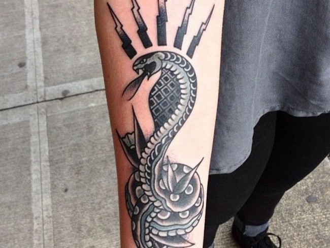 snake tattoo