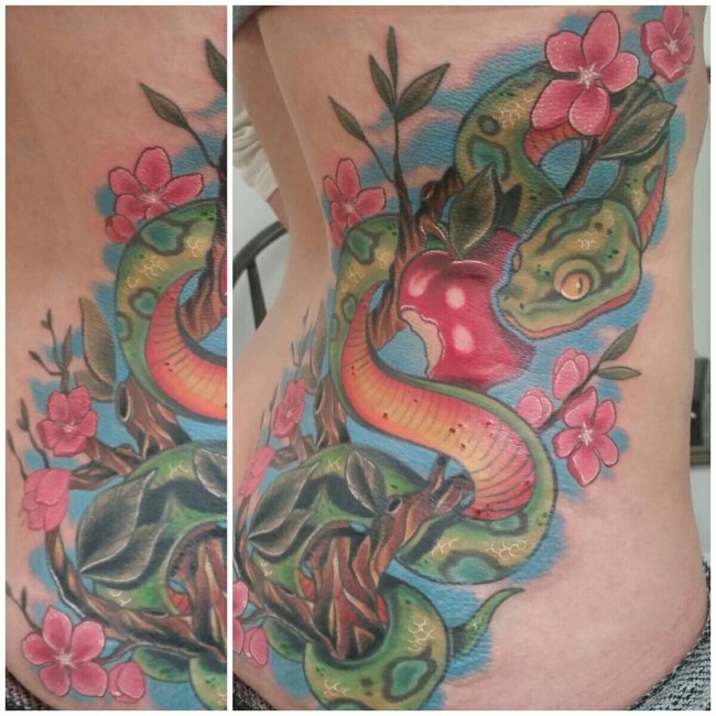 snake tattoo (3)