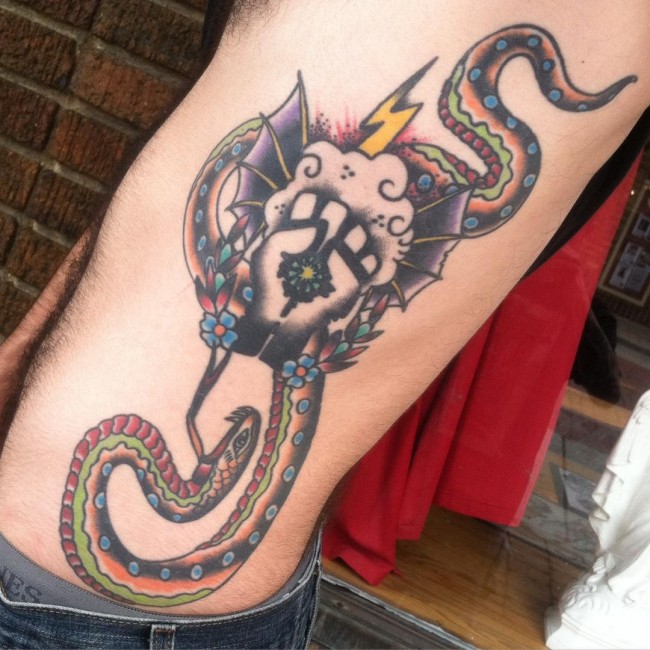 snake tattoo