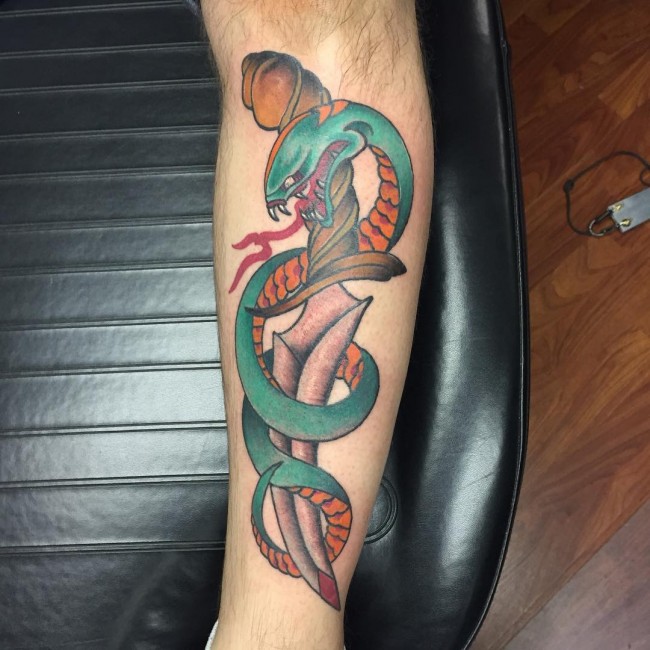 snake tattoo