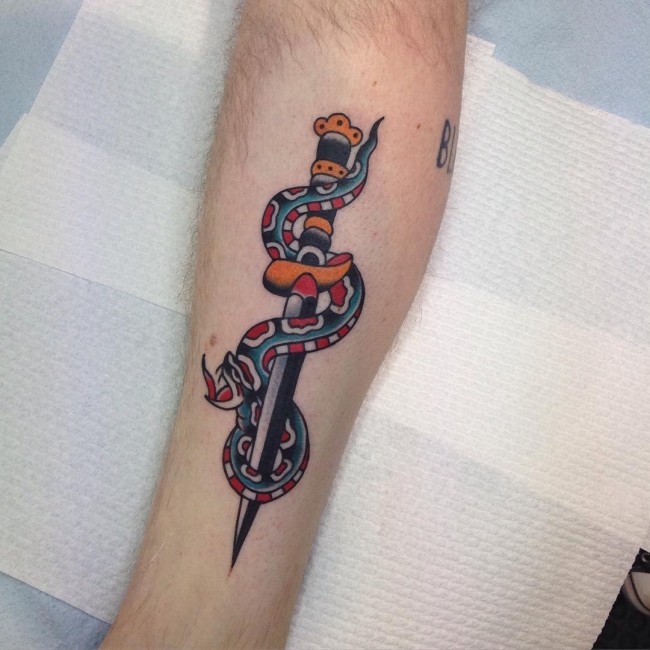 snake tattoo