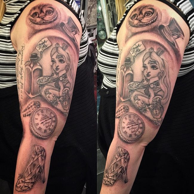 Alice-in-Wonderland-Tattoo_