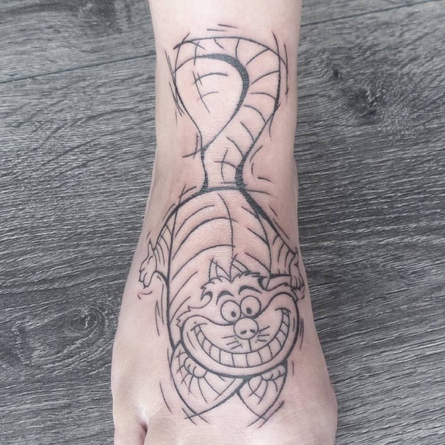 Alice in wonderland tattoos