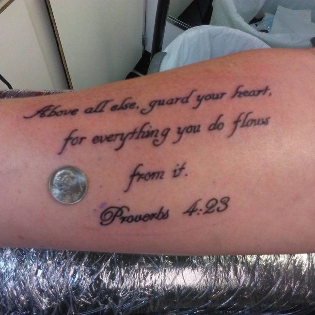 75 Best Bible Verses Tattoo Designs - Holy Spirits (2019)