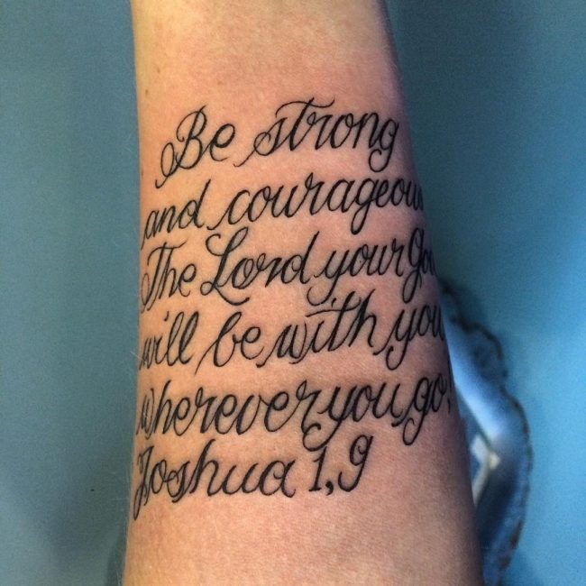 Bible verses tattoos