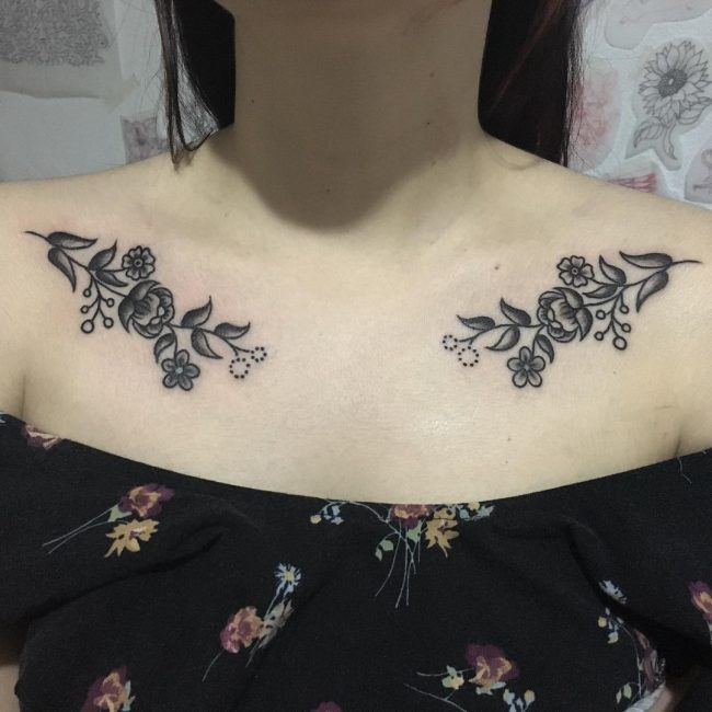 Collarbone Tatto