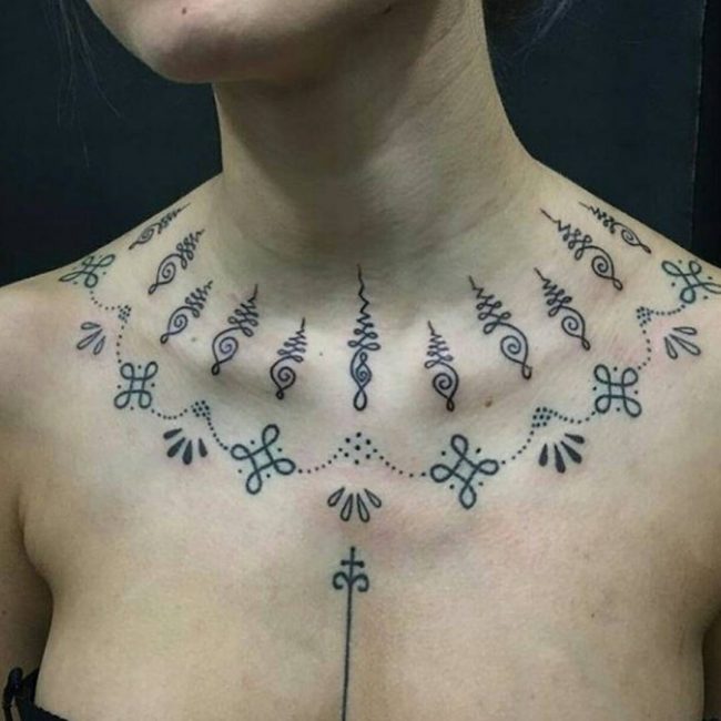 Collarbone Tatto