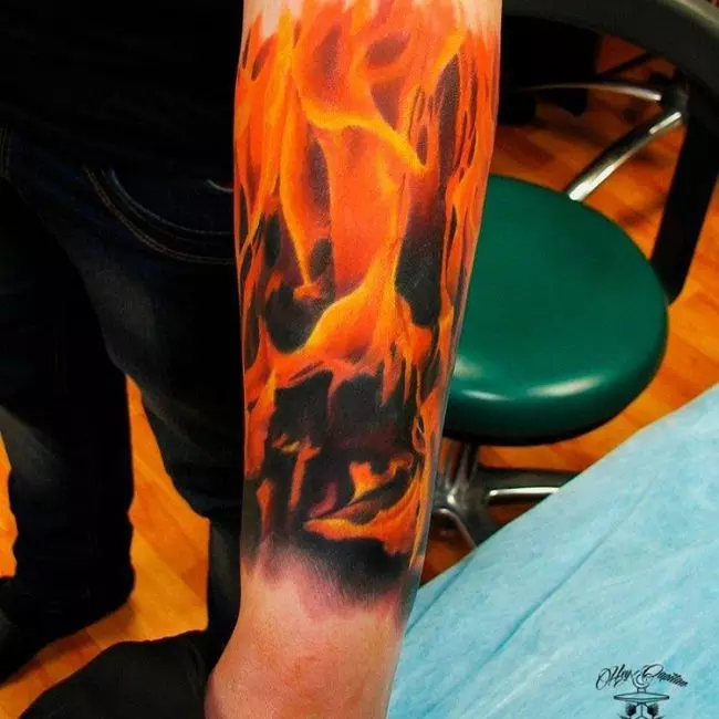 Flame Tattoos