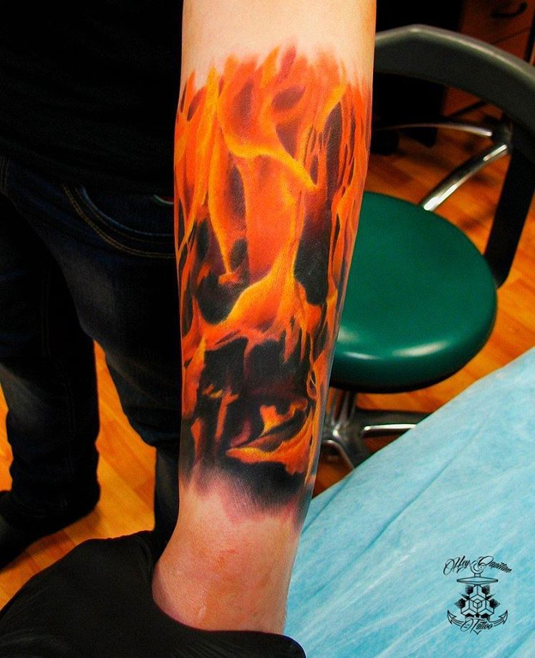 Meaning of Flame Tattoos.