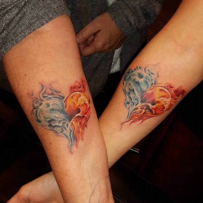 Flame Tattoos