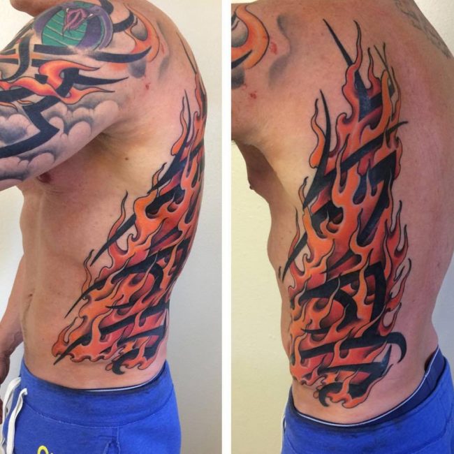 Flame Tattoos