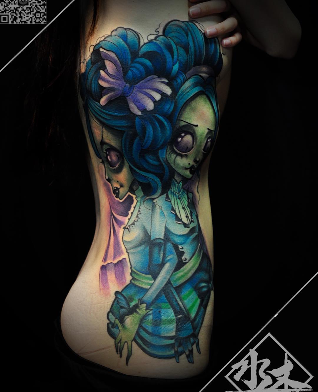 colorful gemini tattoos