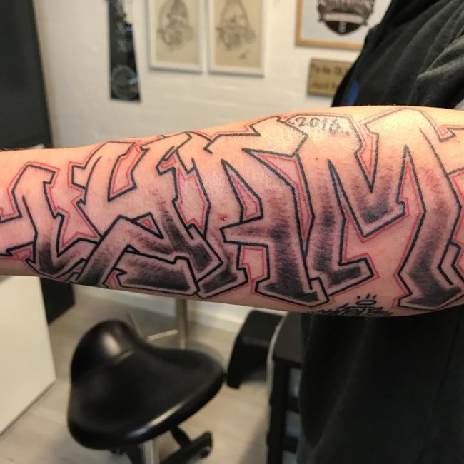 graffiti tattoo