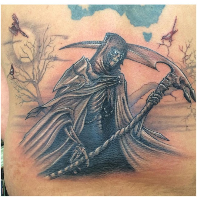 Grim Reaper Tattoos (2)