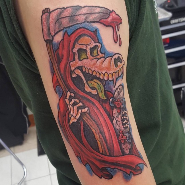 Grim Reaper Tattoos (3)