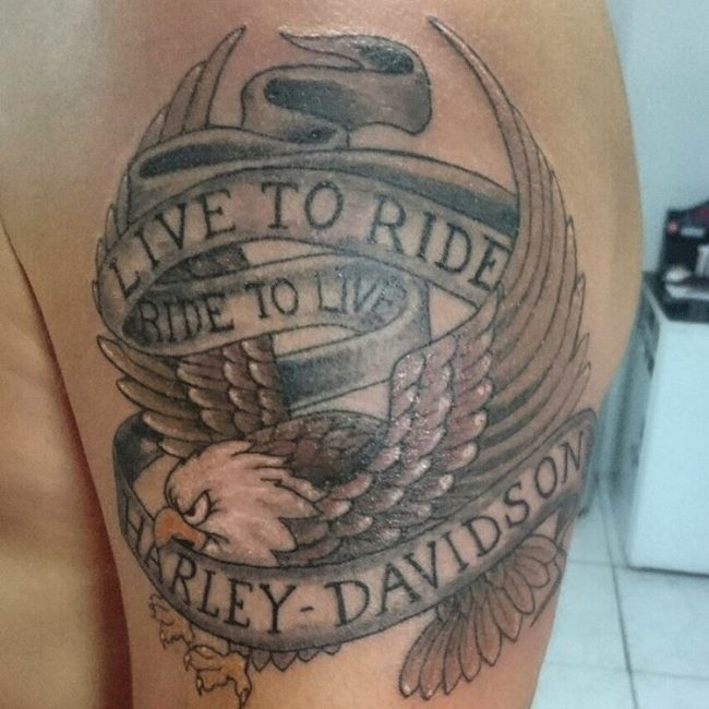 Harley Davidson Tattoo