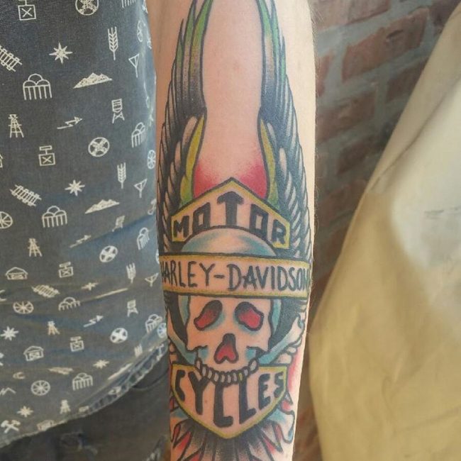 Harley Davidson Tattoo