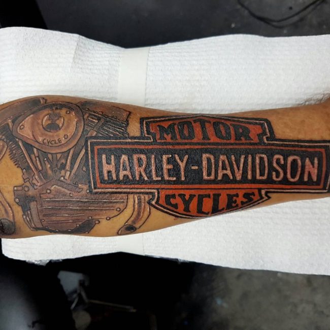 Harley Davidson Tattoo