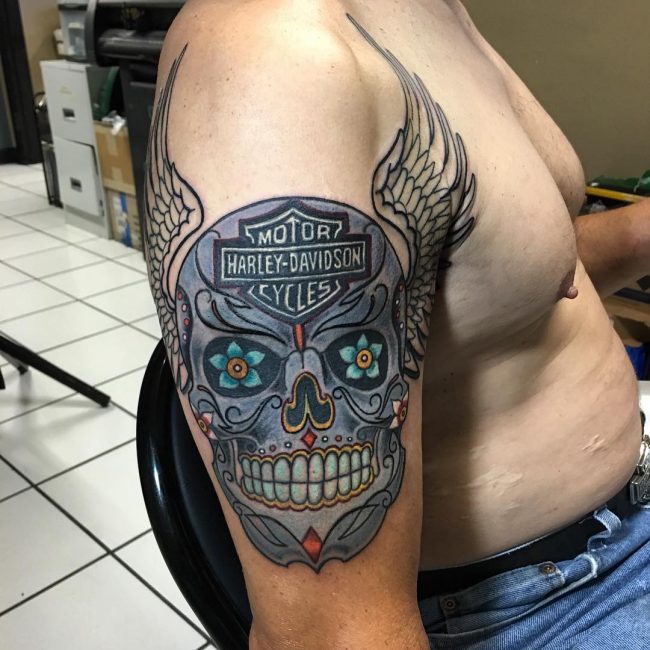 Harley Davidson Tattoo