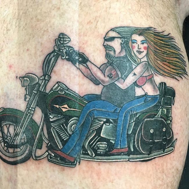 Harley Davidson Tattoo