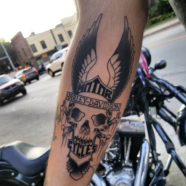 Harley Davidson Tattoo