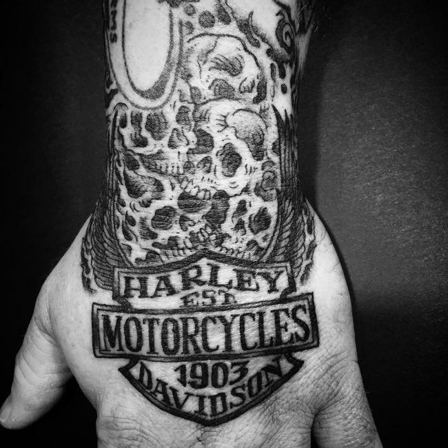 Harley Davidson Tattoo