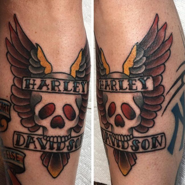 Harley Davidson Tattoo