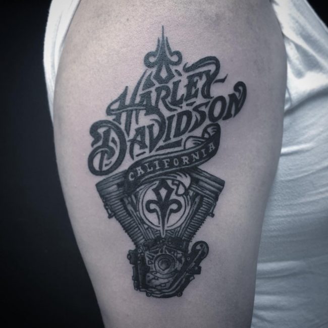 Harley Davidson Tattoo