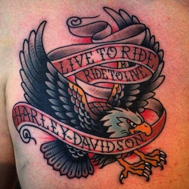 Harley Davidson Tattoo