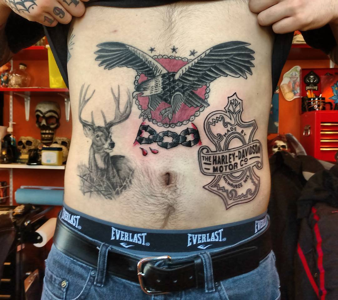 Tattoos of Harley Davidson are very popular, so plenty of unique designs ar...