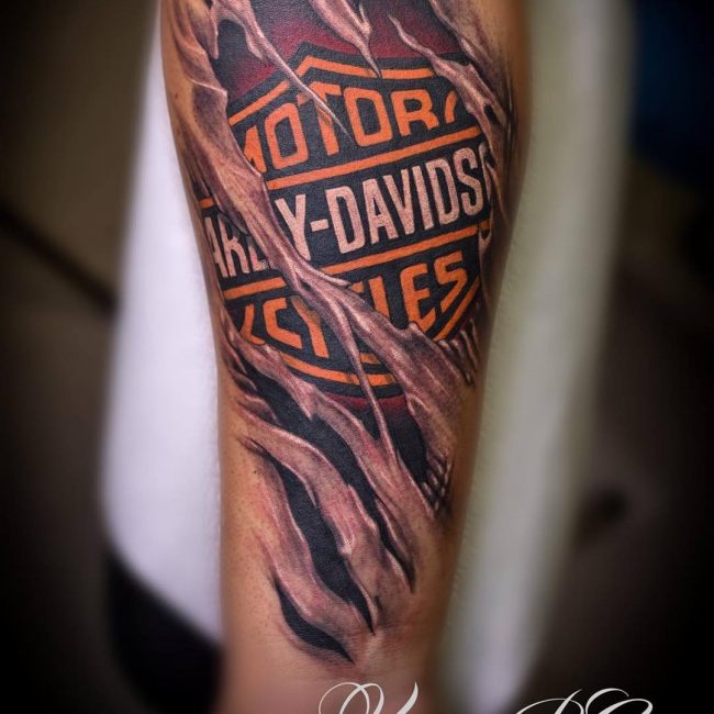 Harley Davidson Tattoo