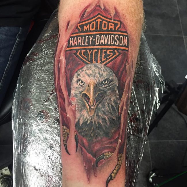 Harley Davidson Tattoo