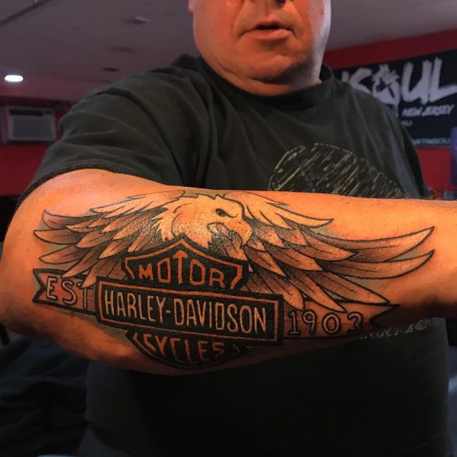 Harley Davidson Tattoo