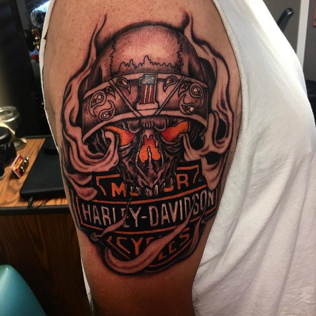 Harley Davidson Tattoo