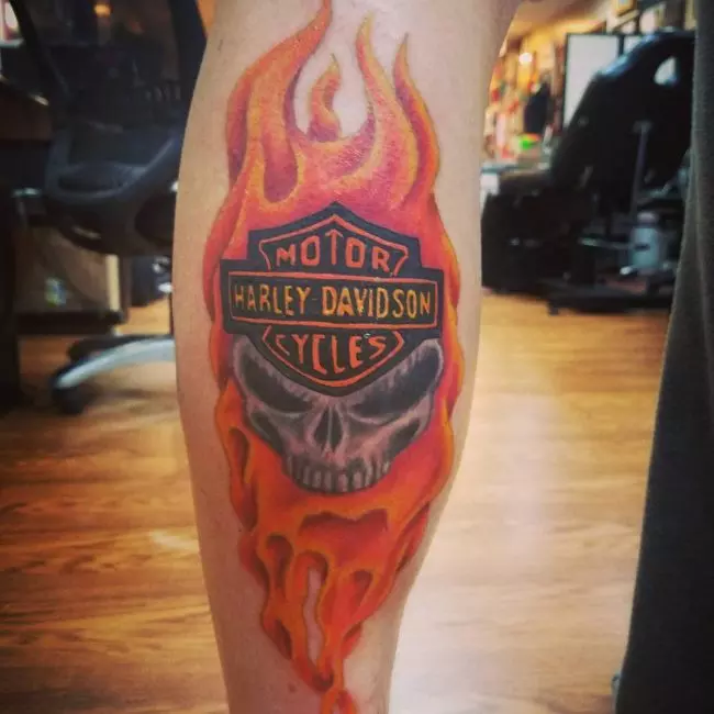 Harley Davidson Tattoo