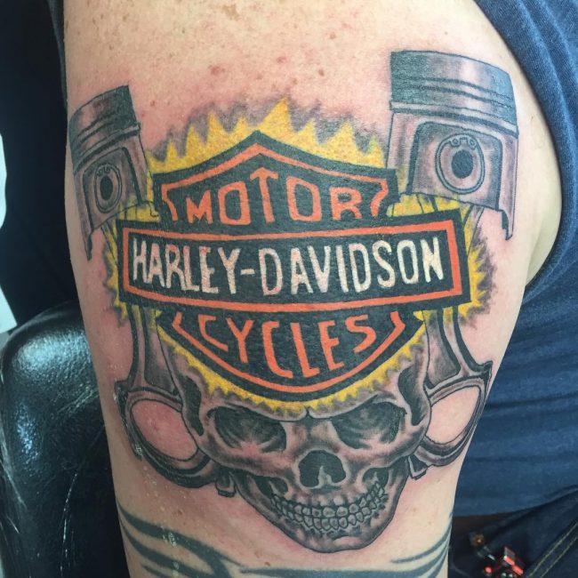 Harley Davidson Tattoo