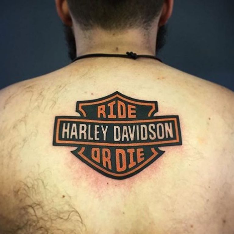 Harley Davidson Tattoo.