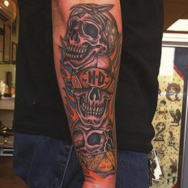 Harley Davidson Tattoo