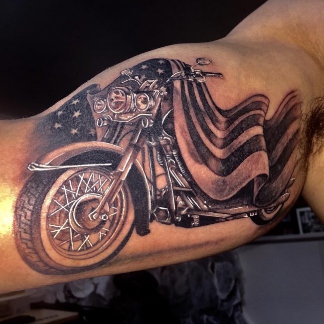 Harley Davidson Tattoo