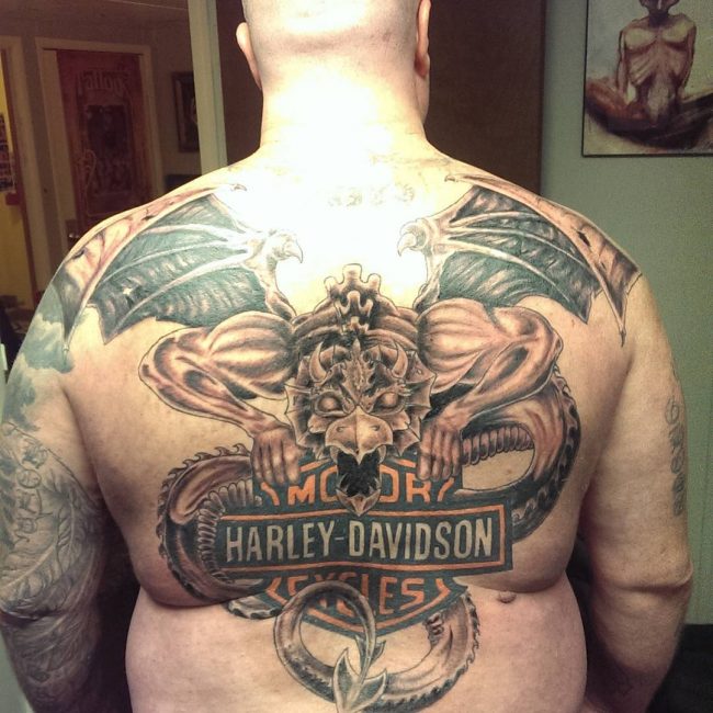 Harley Davidson Tattoo