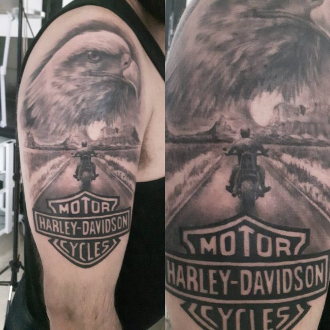 Harley Davidson Tattoo