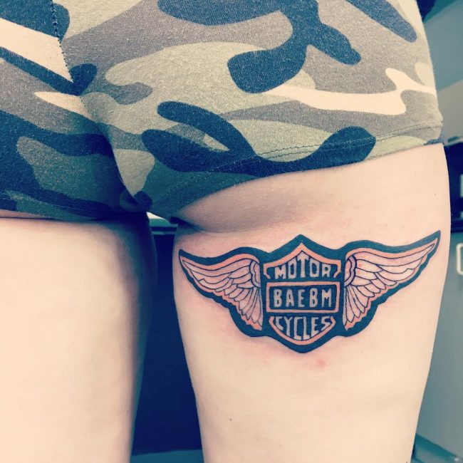 Harley Davidson Tattoo