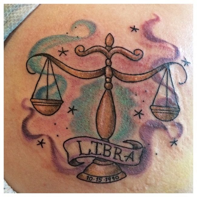 Libra tattoos