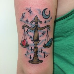 75 Extraordinary Libra Tattoo - Designs & Meanings (2019)