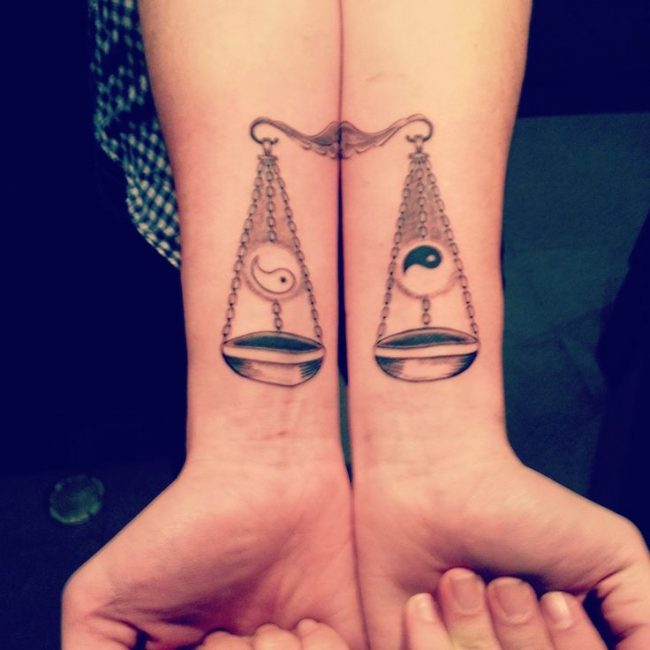 Libra tattoos